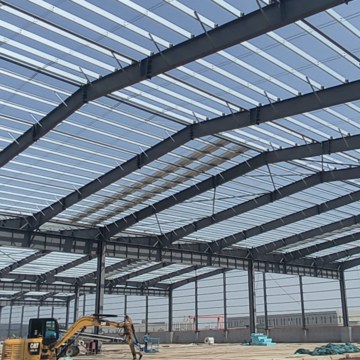 Customizable Industrial Steel Structure for Workshop