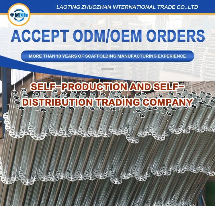 Innovative ringlock Scaffolding Ushering in a New Era of Safe Construction detail (4)