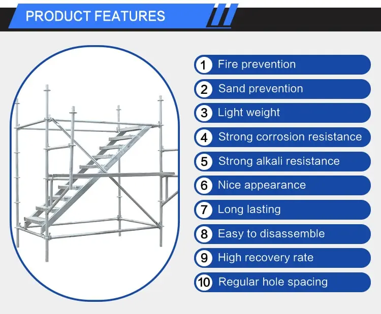 Innovative ringlock Scaffolding Ushering in a New Era of Safe Construction detail (7)