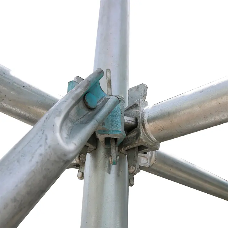 Q345 Steel ringlock scaffolding for Building Construction