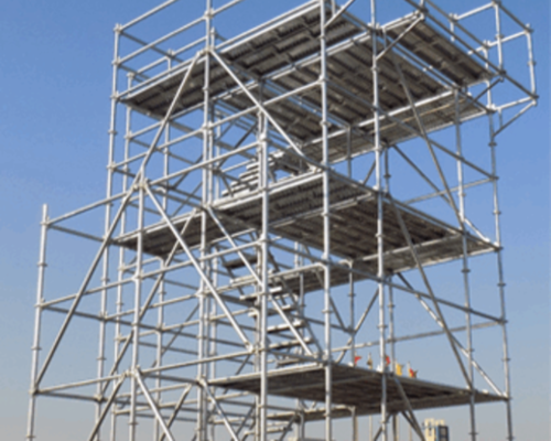 Keeping Ringlock Scaffolding Free from Rust on the Job