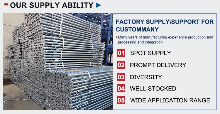 High - Strength Steel Support for Construction Projects detail (4)