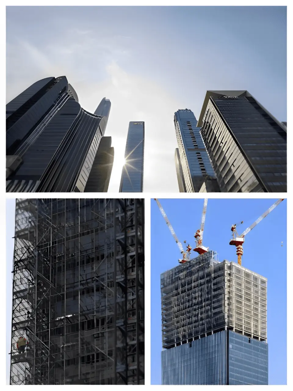 High-Rise Facade Scaffolding in Shenzhen, China